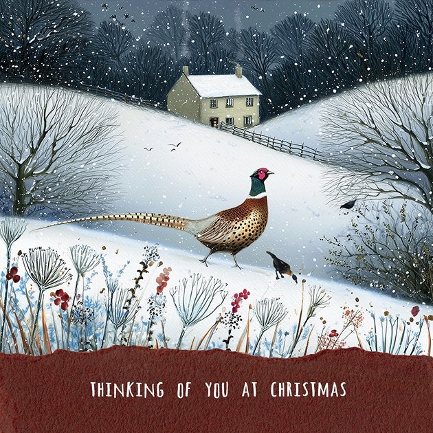 Thinking of You At Christmas - Pheasant - Matthew 18: 20