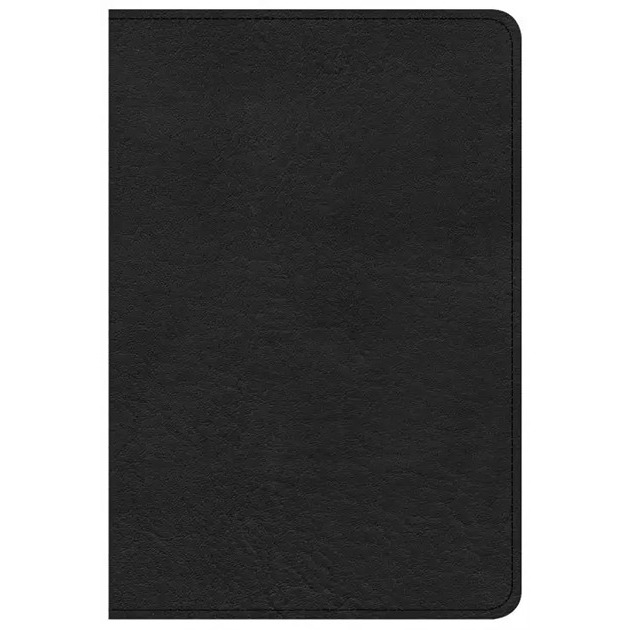 KJV Large Print Compact Reference Bible Black Leather Touch